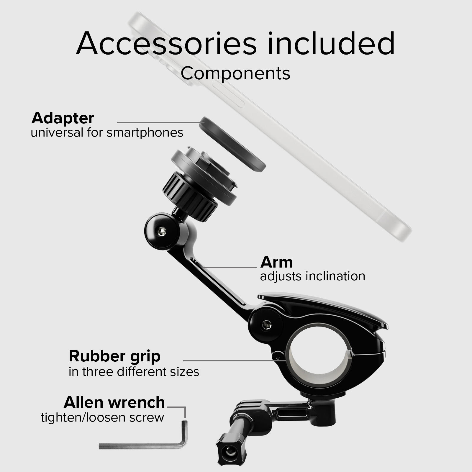 Support de smartphone Lock Pro pour moto 4/7
