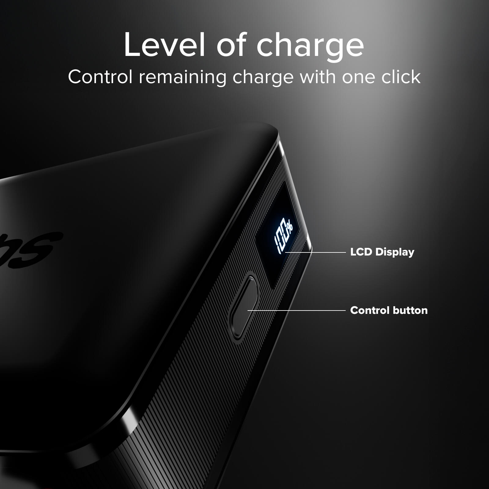 PowerBank da 20000mAh con Display LCD, Powerbank con Ricarica per Laptop da 65W 6/7