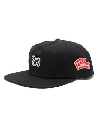 Casquette 5P unisexe - Coton bio - Taille unique (Noir)