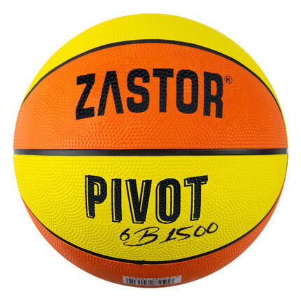 Zastor Pivot ballon de basket Taille 6 - Orange/Jaune