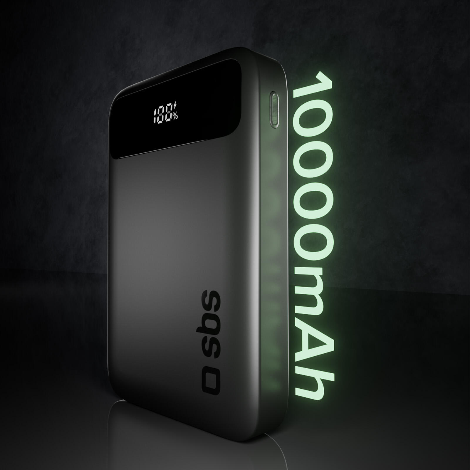 PowerBank Compatto da 10000 mAh con Ricarica Rapida e Display LCD 3/7