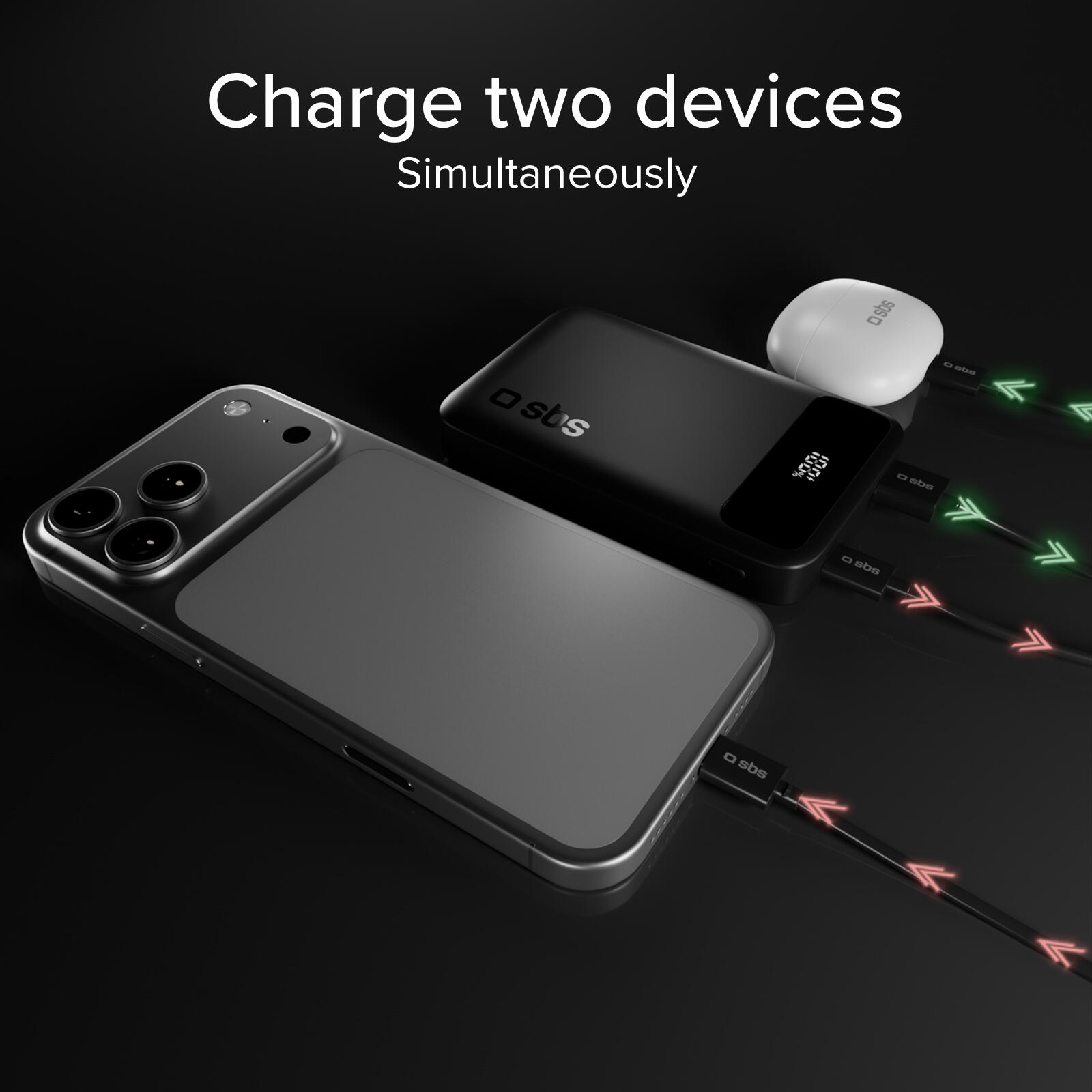 PowerBank Compatto da 10000 mAh con Ricarica Rapida e Display LCD 7/7