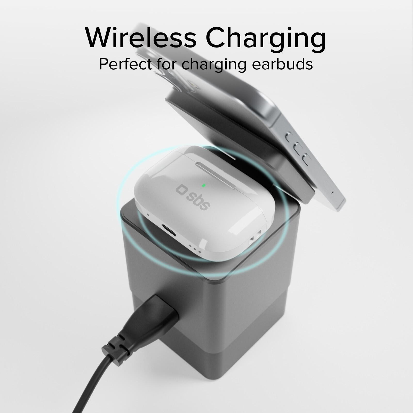 Stazione di Ricarica 6 in 1, 100W, con Ricarica Wireless 4/7