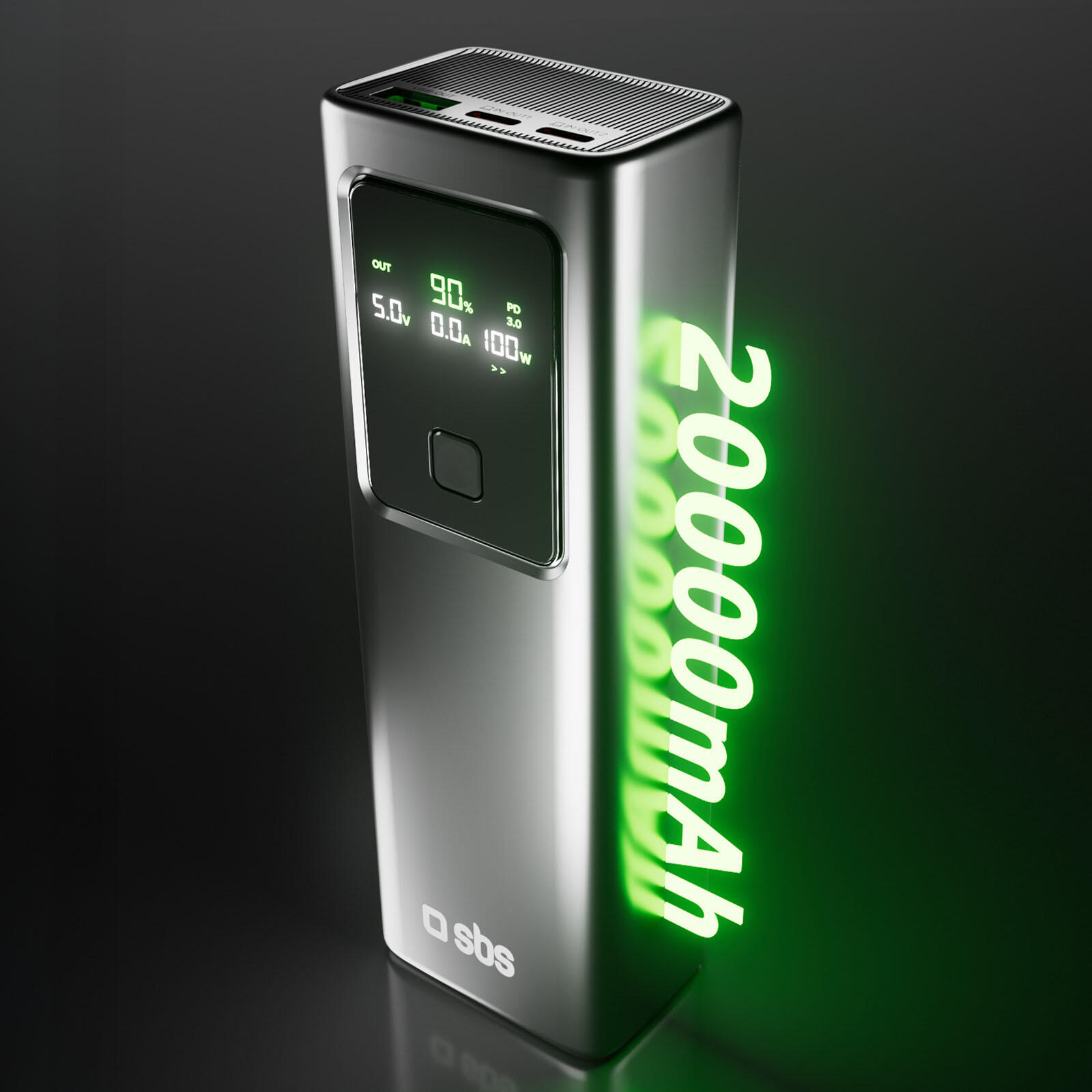 Powerbank 20000 mAh, con PD 100W 3/7