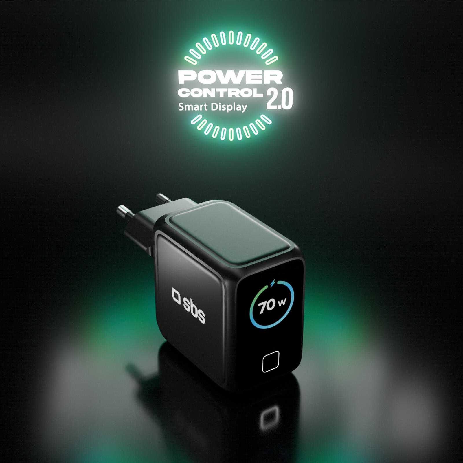 Caricatore USB-C Smart da 70 W con display TFT e Power Control 2.0 3/7