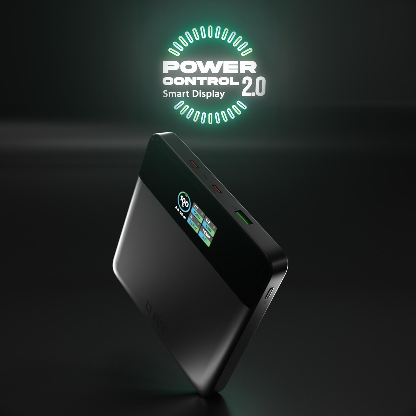 PowerBank da 20000mAh con Display LCD e Ricarica per Laptop da 100W 4/7