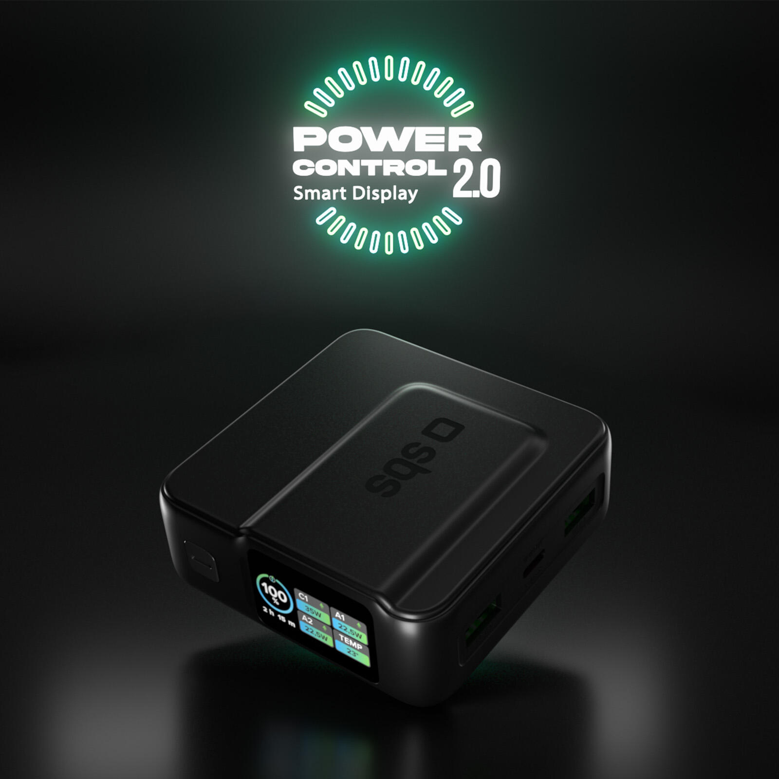 PowerBank 10000 mAh Ultra-compatto con Display Intelligente e PD 35 W 4/7
