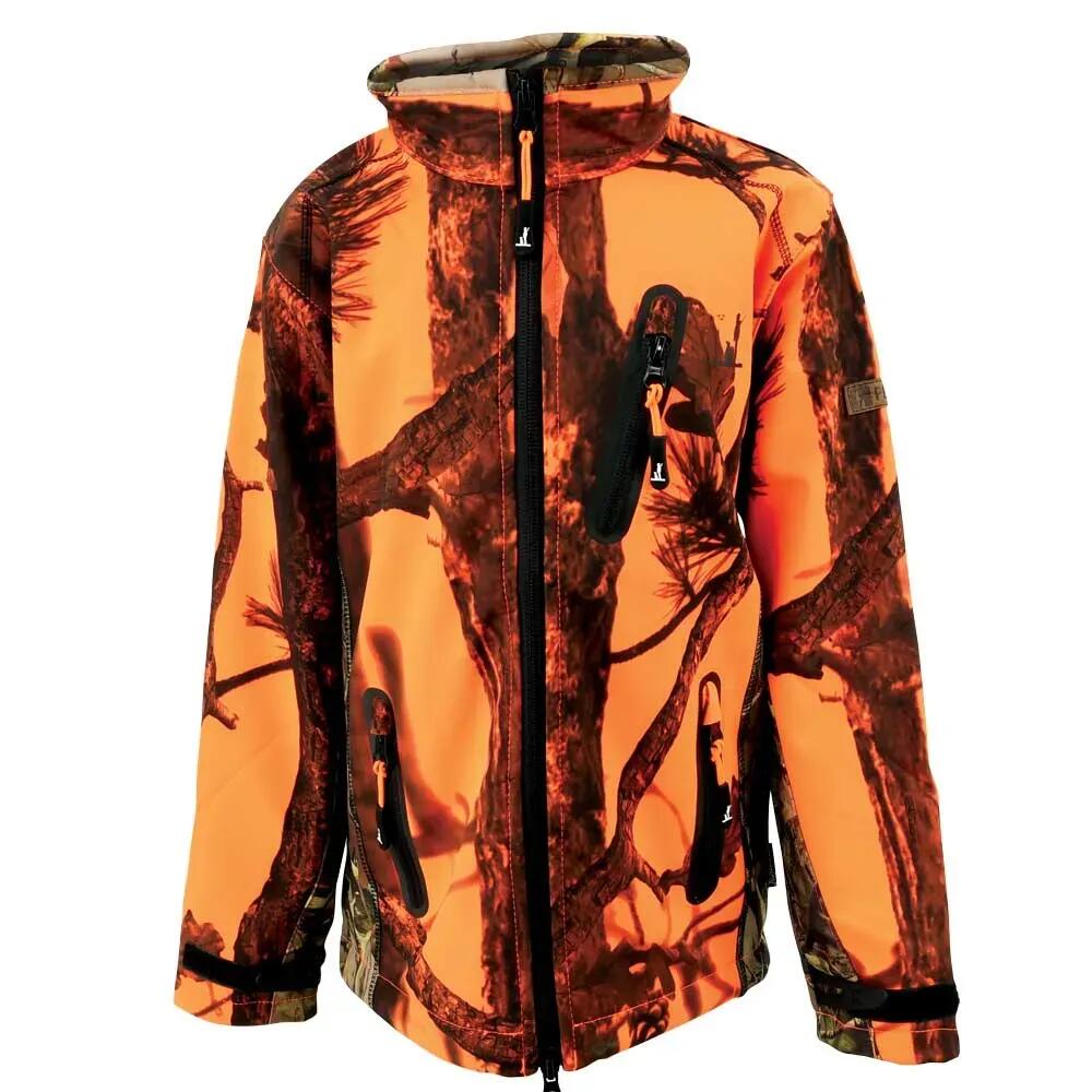 Blouson Percussion Softshell Ghostcamo Enfant -6 ans 2/5