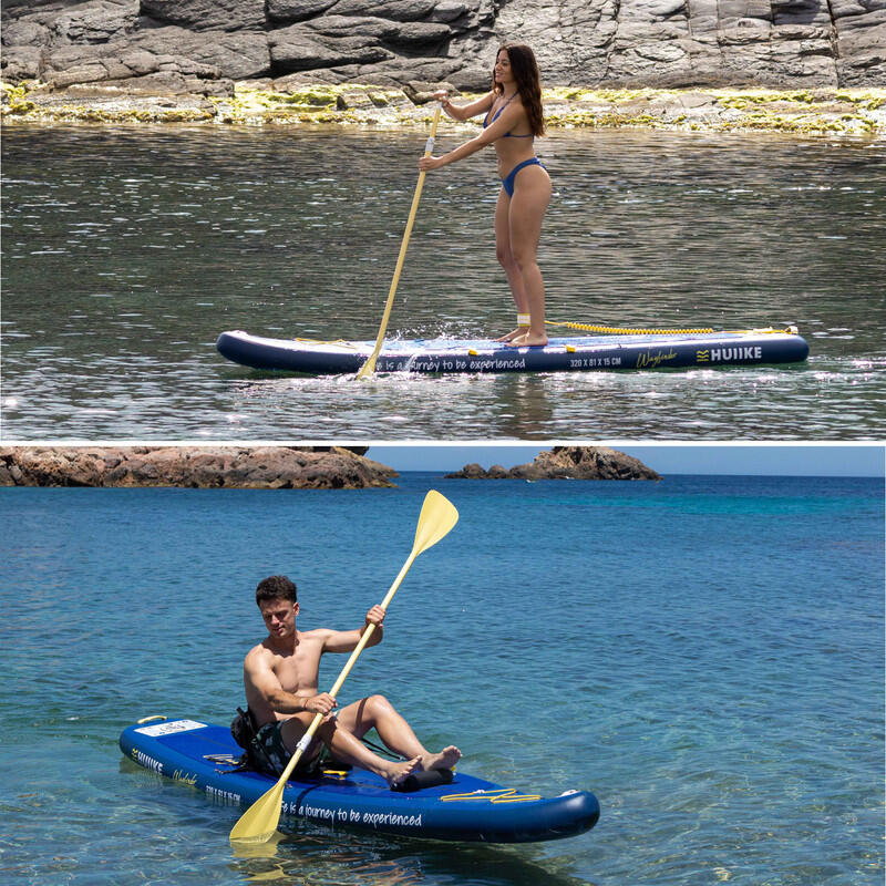 Tavola Sup Gonfiabile Adulti Touring 10’6” con Accessori, Fino a 130 kg, Navy 5/8