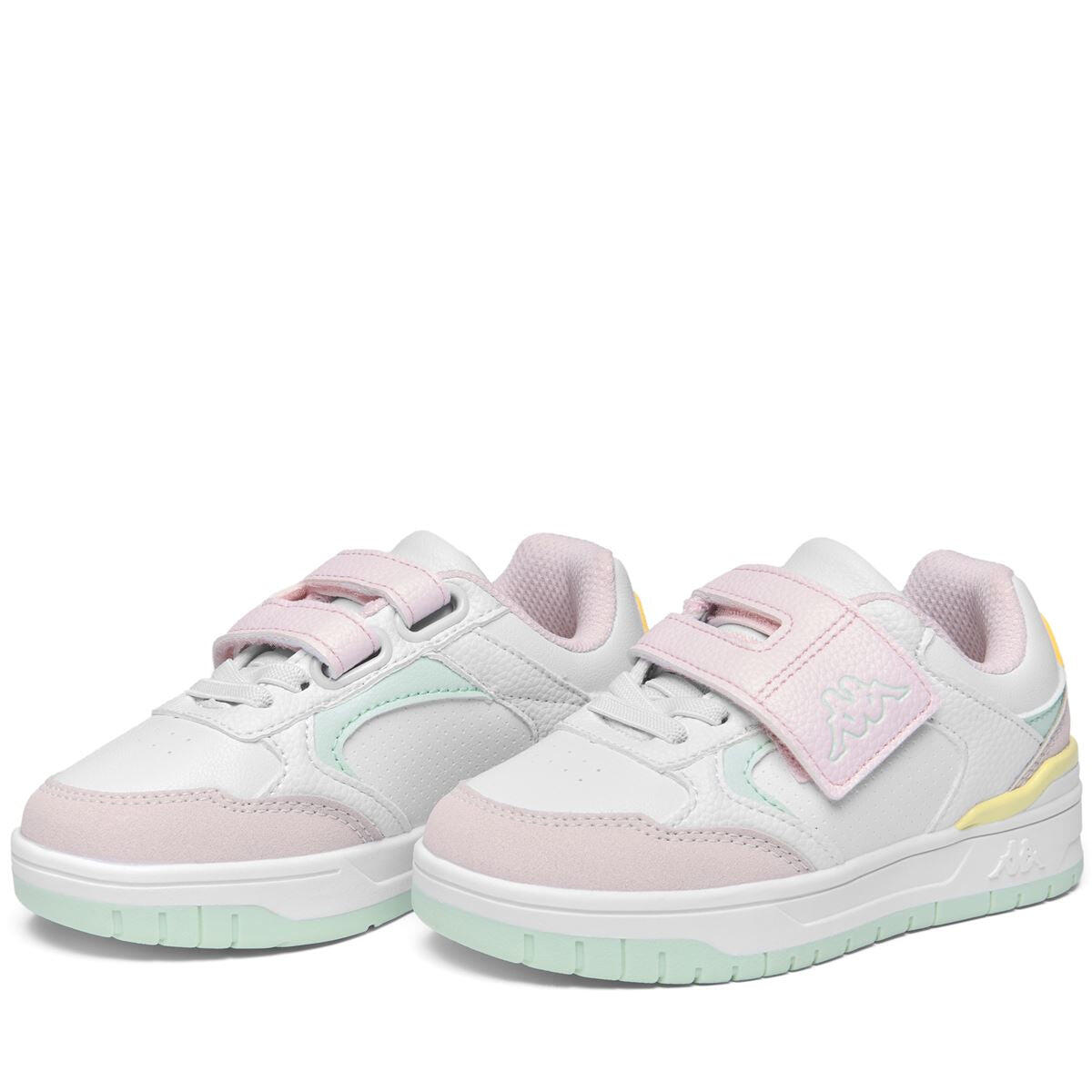 Baskets fille LOGO MANIS 2.0 EV blanc 2/6