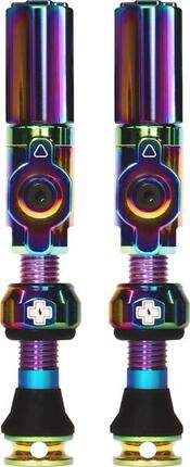 Muc Off Tubeless Valves Big Bore Hybrid Iridescent 35