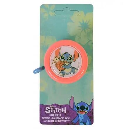 Disney Stitch Bicycle Bell - Coral Pink and Blue