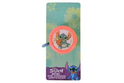 Cloche de vélo Disney Stitch - Rose Corail et Bleu