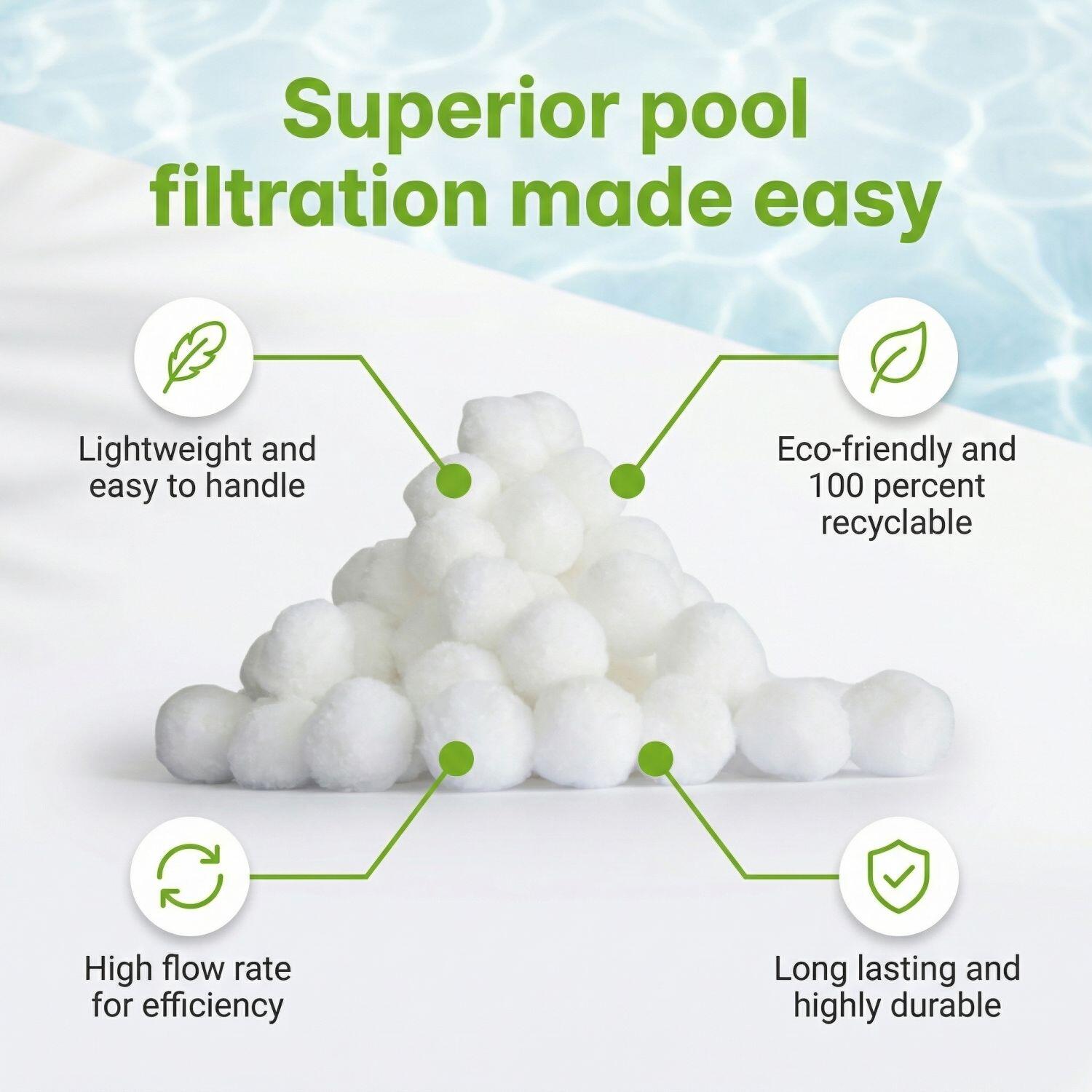 Kit d'entretien pour piscine – Entretien de piscine – 4 pièces - CB92 4/7