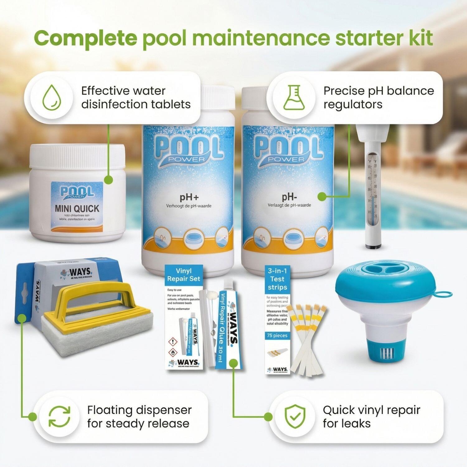 Easy Set Pool Rund - Krabbe - 183x51 cm - 7-teilig  S93 3/7