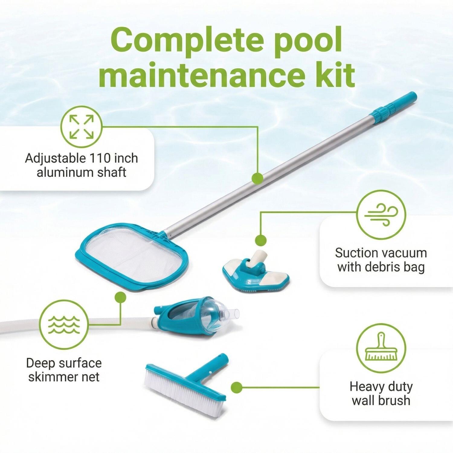 Ultra XTR Pool Rechteckig - 975x488x132 cm - 9-teilig  S583 3/7