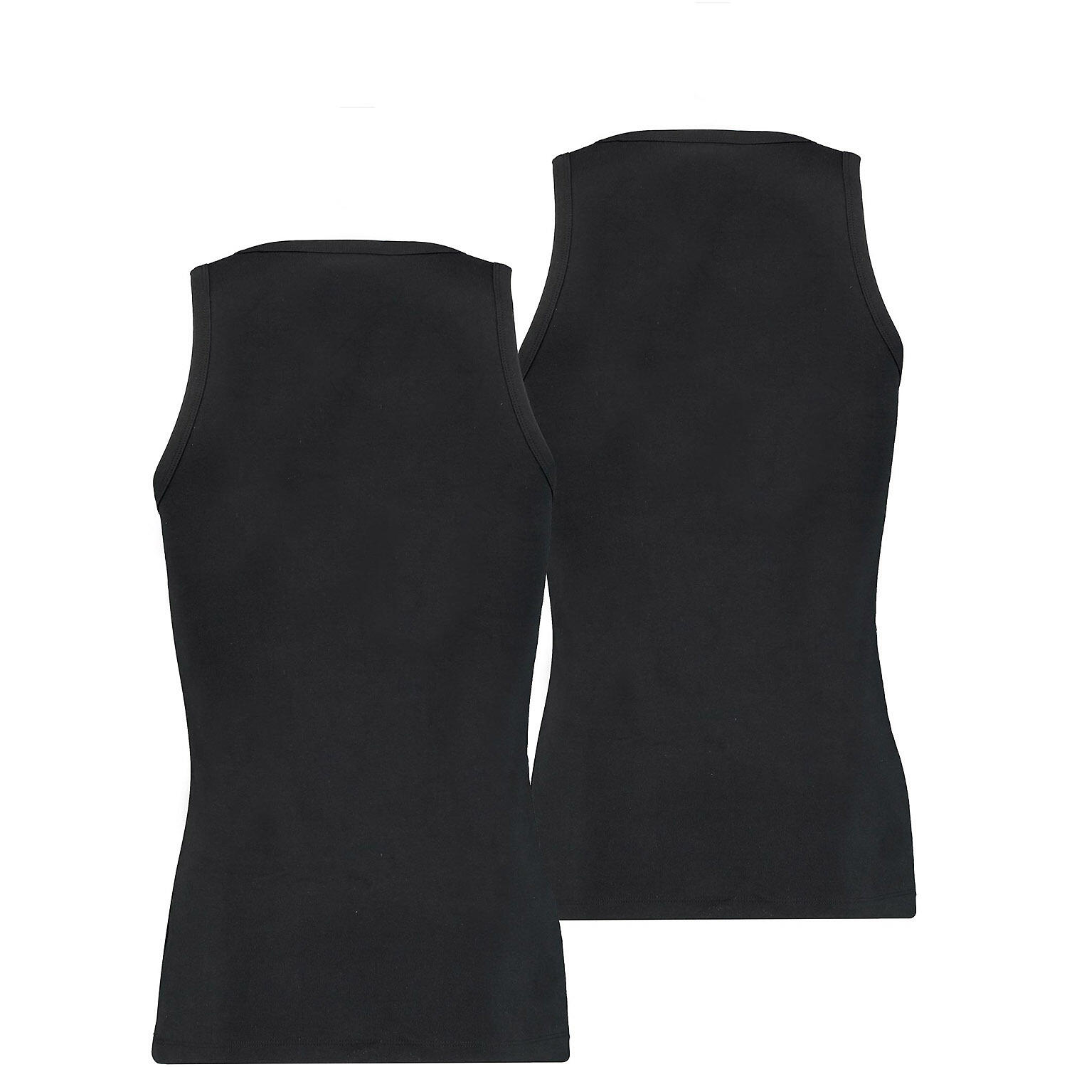 2 er Pack Puma Basic Tank Top Men Herren Unterhemd Rundhals 2/2