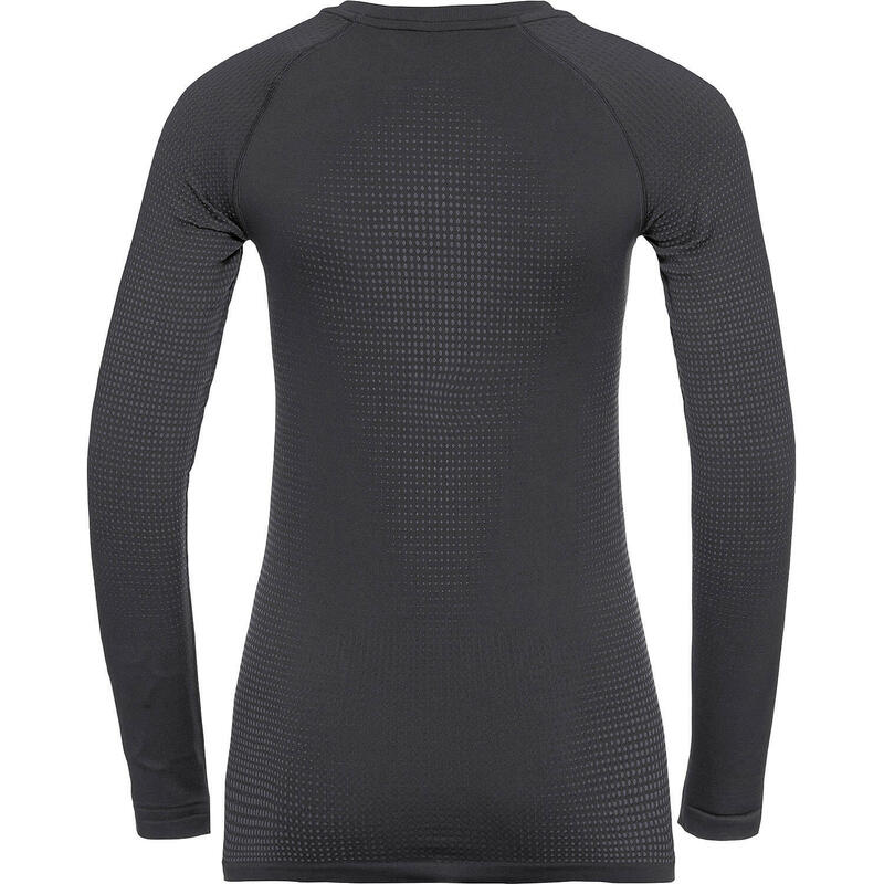 ODLO Shirt Lange Mouwen Performance Warm ECO Thermoshirt ZWART - NIEUW ODLO
