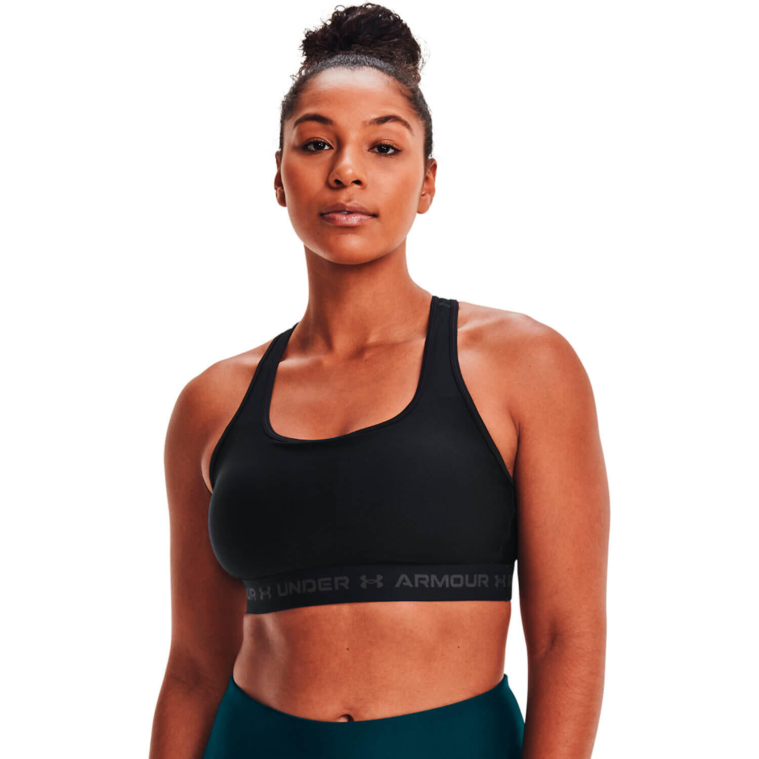 Under Armour Crossback Bra Black Woman 5/7