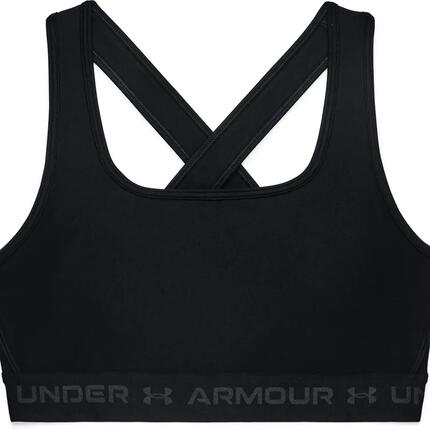 Under Armour Crossback Bra Schwarz Dame