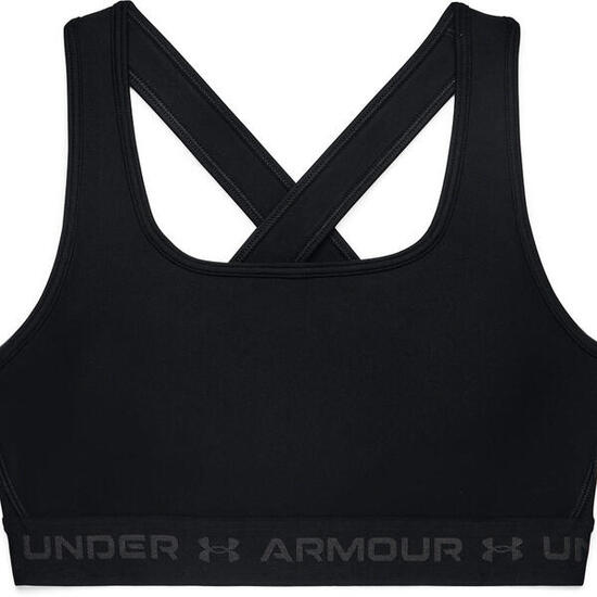 Under Armour Crossback Bra Schwarz Dame