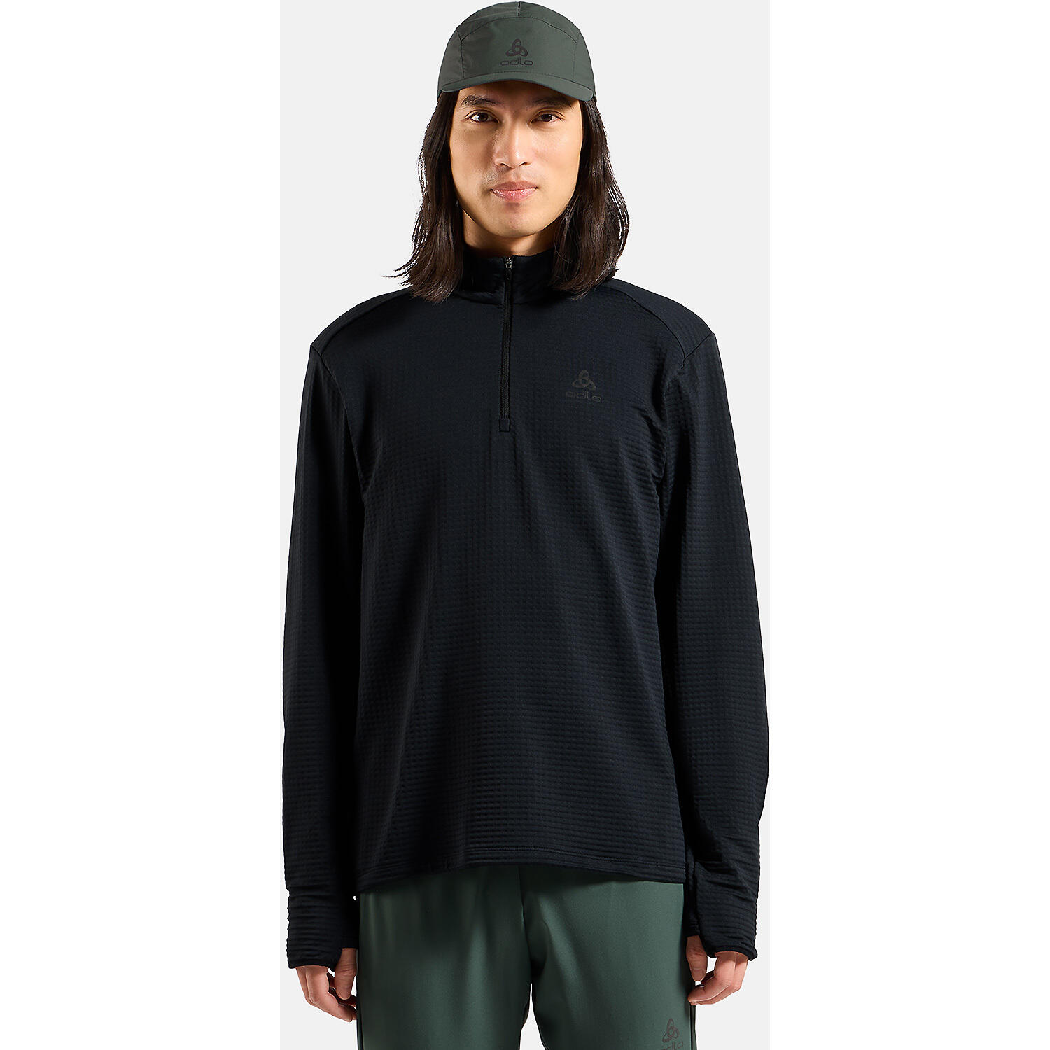 Pull de sport Odlo Mid Layer 1/2 Zip Essential Thermal 3/7