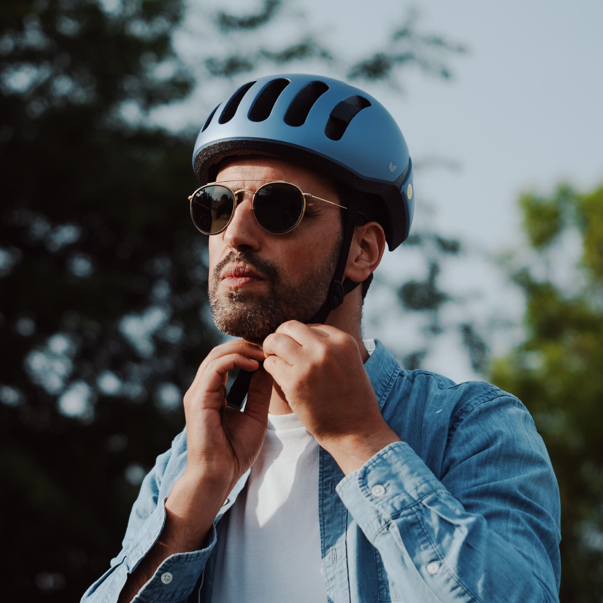 Catlike Kompacto II – Casque Unisexe Allround Bleu Allure Métallique Mat L 7/7