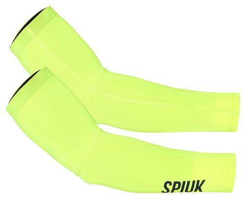 Calentadores Spiuk XP Lycra Summer Neon Yellow 1/3