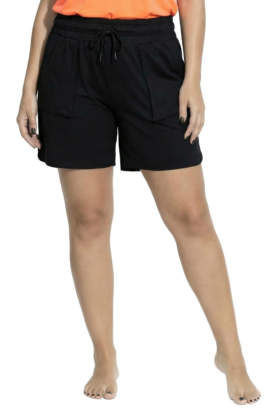 Femme Short technique SPF 50+ ceinture élastique grandes poches 4/4