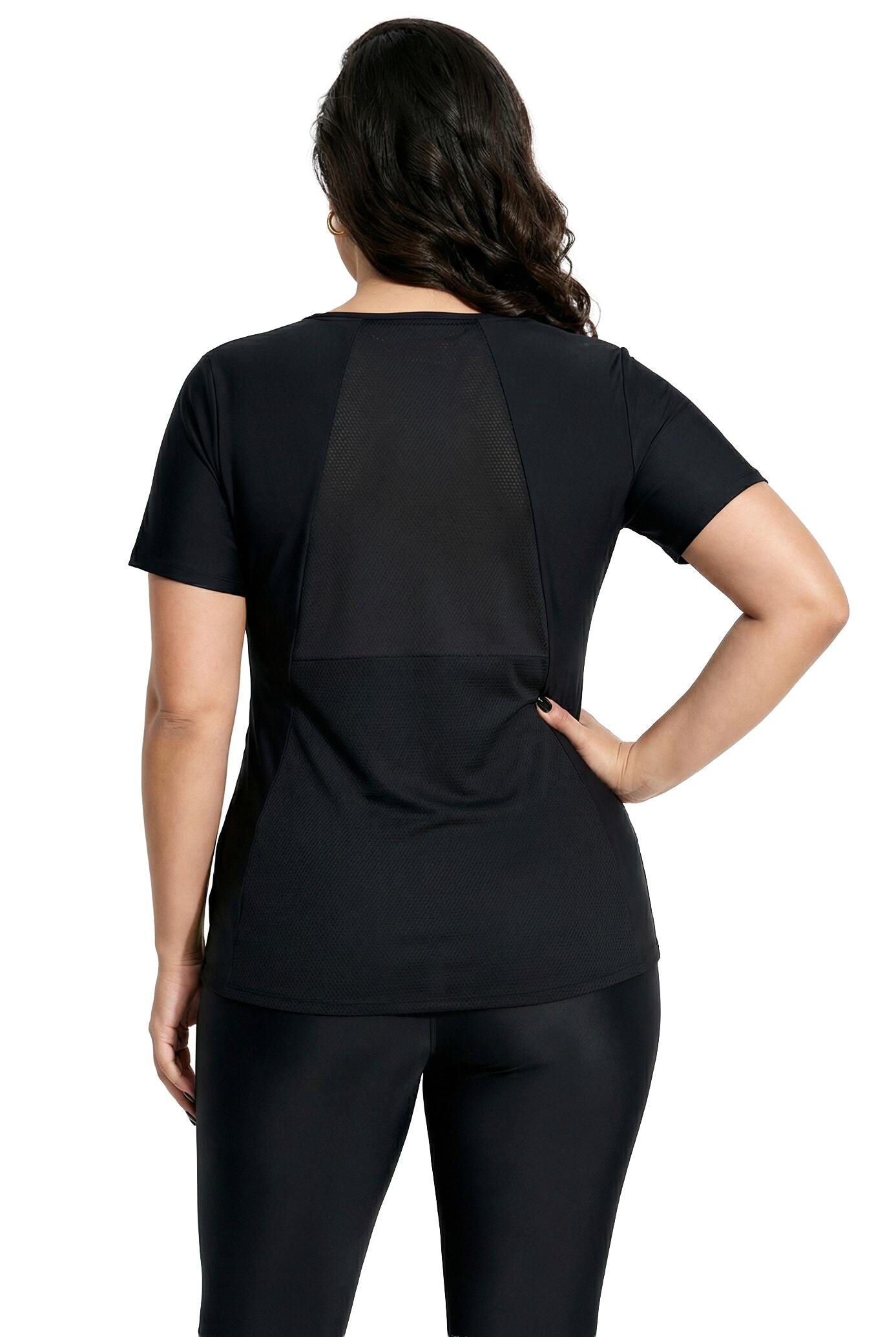 Damen Funktions-Shirt Wellen Halbarm 7/7