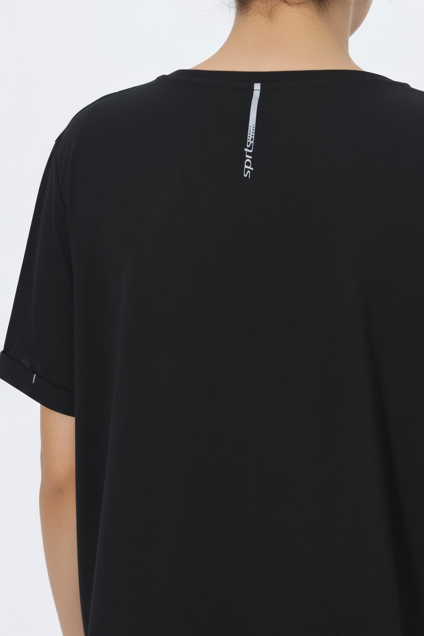 Femme T-shirt technique col en V et manches courtes traitement antibactérien 4/6