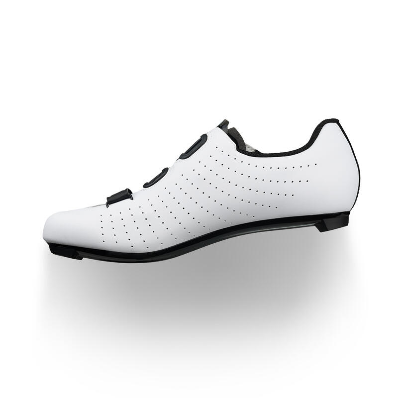 Chaussures Vélo - Tempo R5 Powerstrap Blanc/Noir