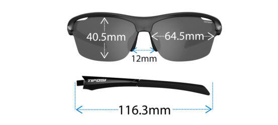 Intense Single Lens Sunglasses Road | Road Matte Gunmetal/Clear Lens 2/3