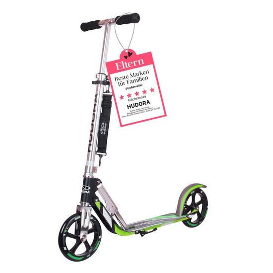 Scooter BigWheel® 205 Tretroller höhenverstellbar, grey and green