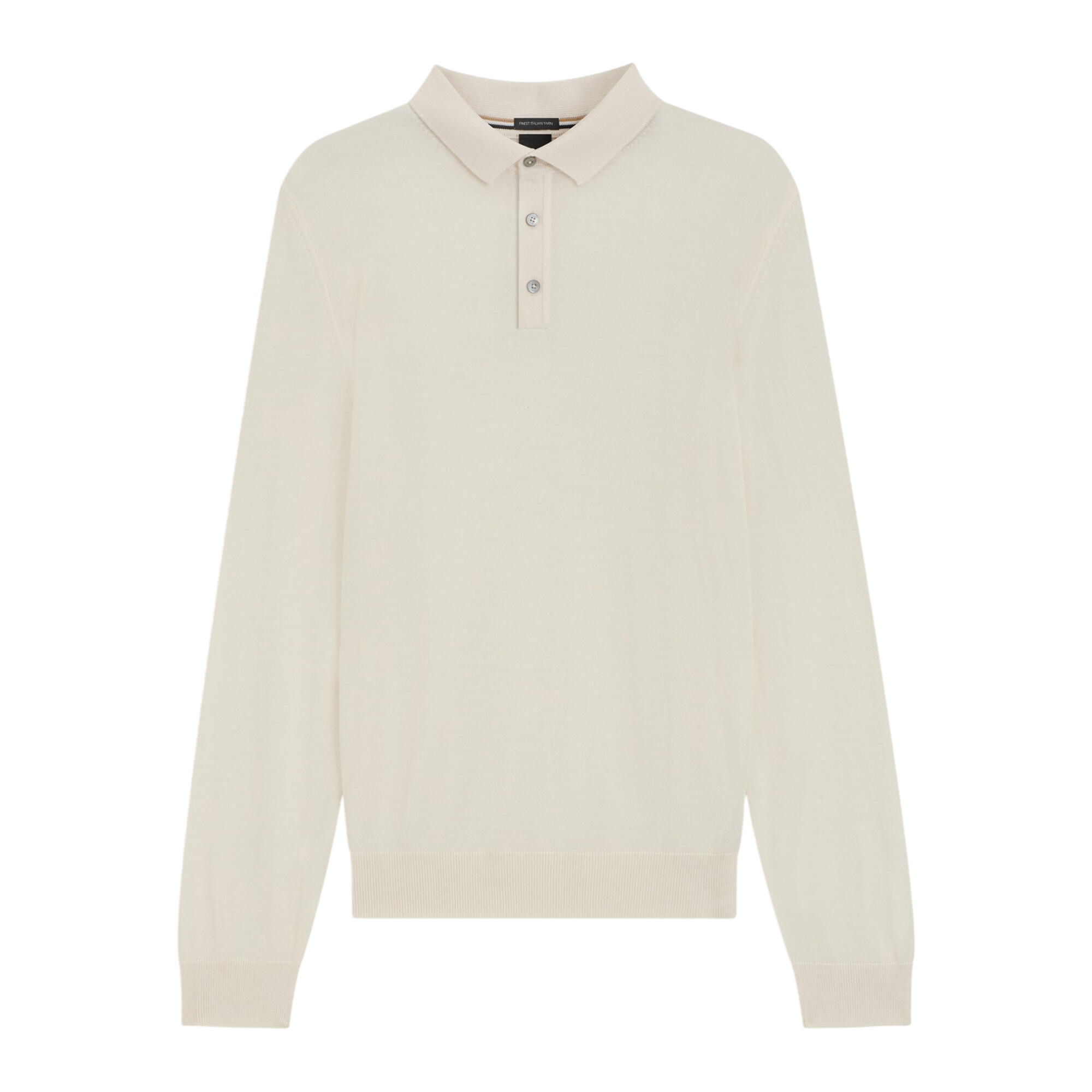 Boss Mens Lanciomne Long-Sleeved Polo Shirt