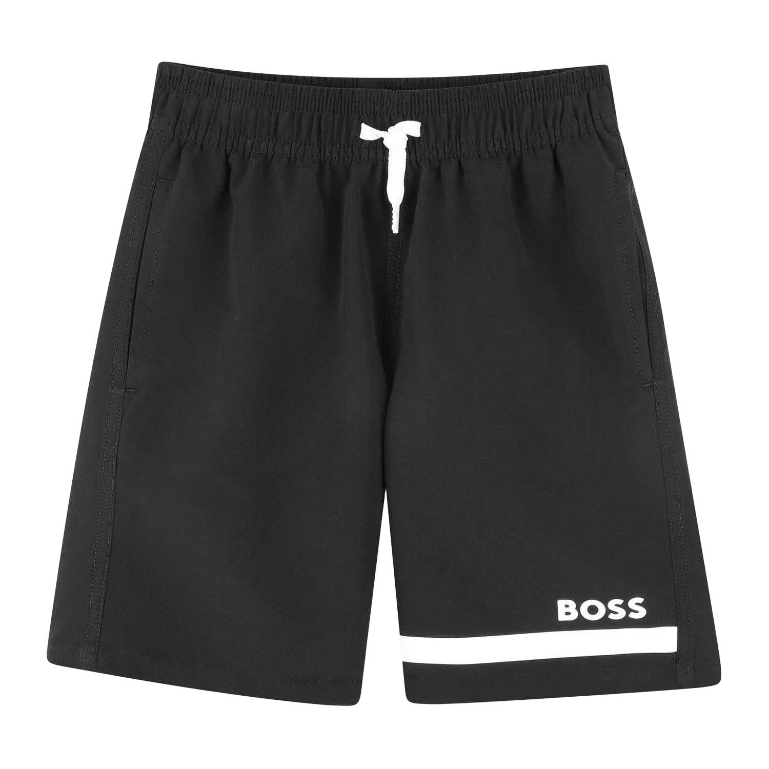 Boss Boys Logo Printed Shorts