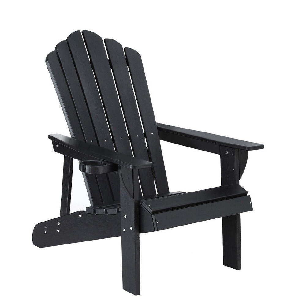 Gardeon Outdoor Chairs HDPE Adirondack Beach Chair Sun Lounge Patio Furniture