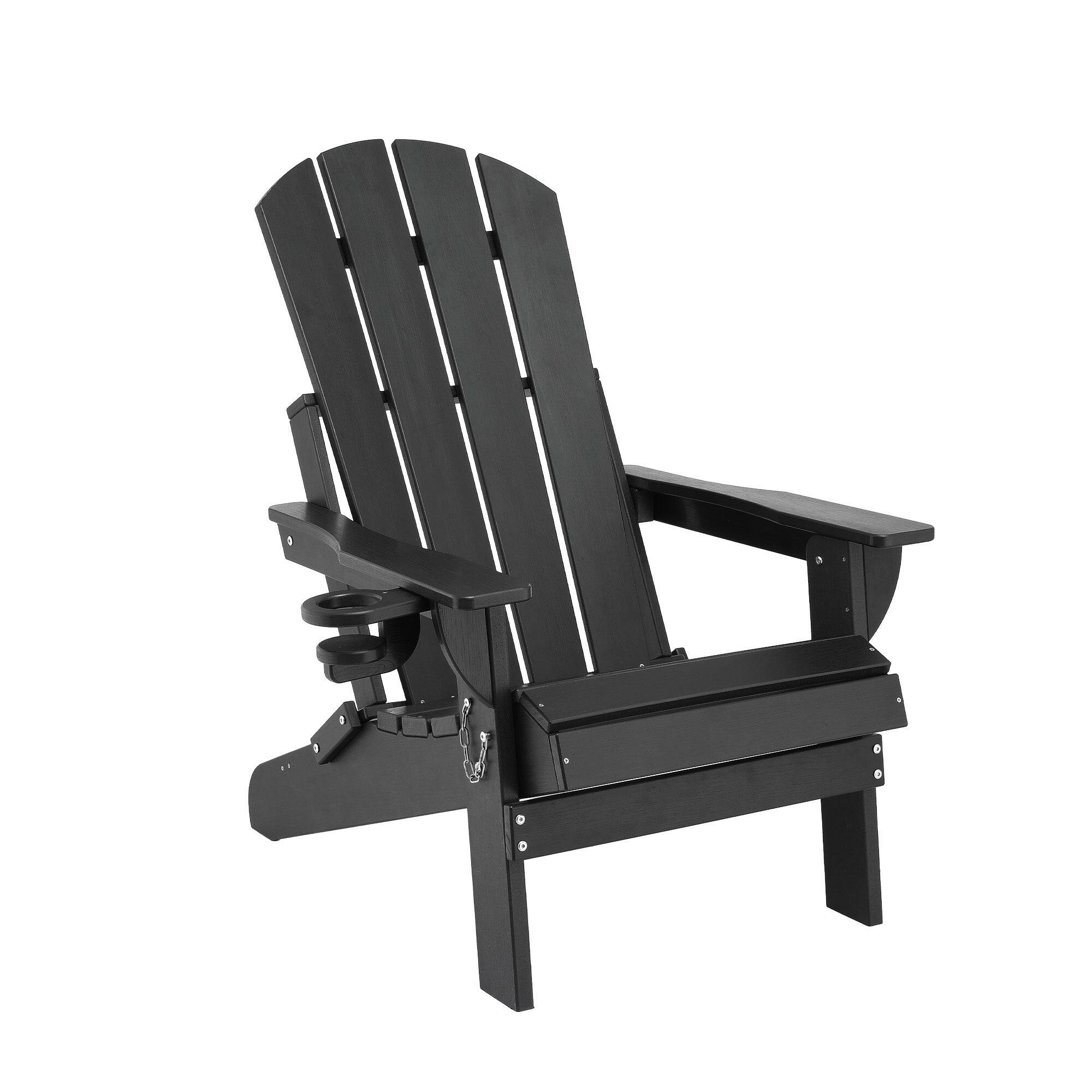 Gardeon Outdoor Chairs Folding Adirondack Beach Chair HDPE Sun Lounge Patio