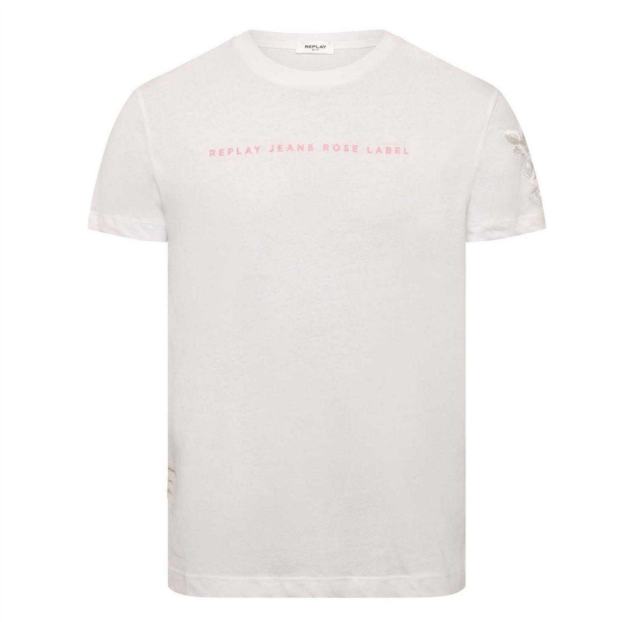 Replay Womens/Ladies Label Cotton T-Shirt