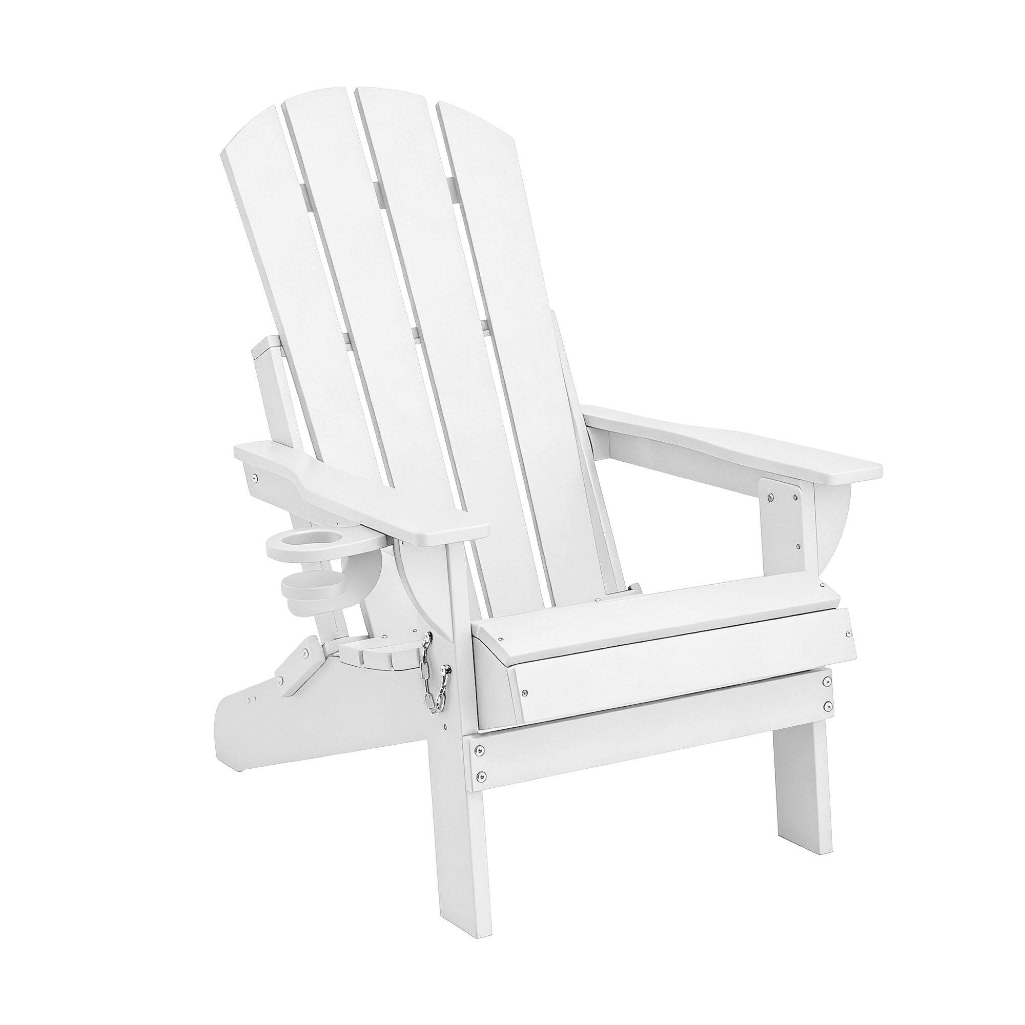 Gardeon Outdoor Chairs Folding Adirondack Beach Chair HDPE Sun Lounge Patio