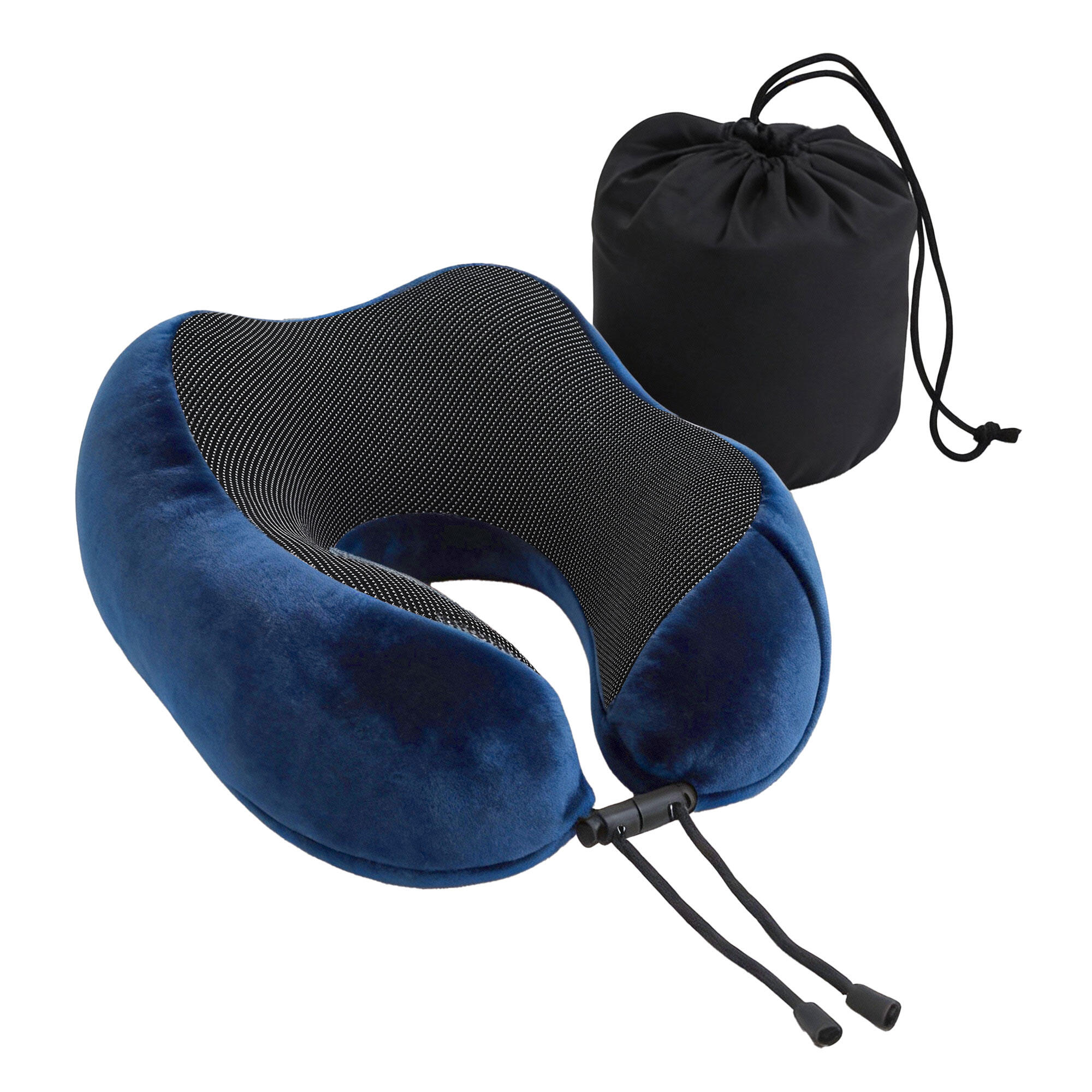 Wanderlite Travel Pillow for Airplanes Memory Foam Neck Pillows for Traveling, S