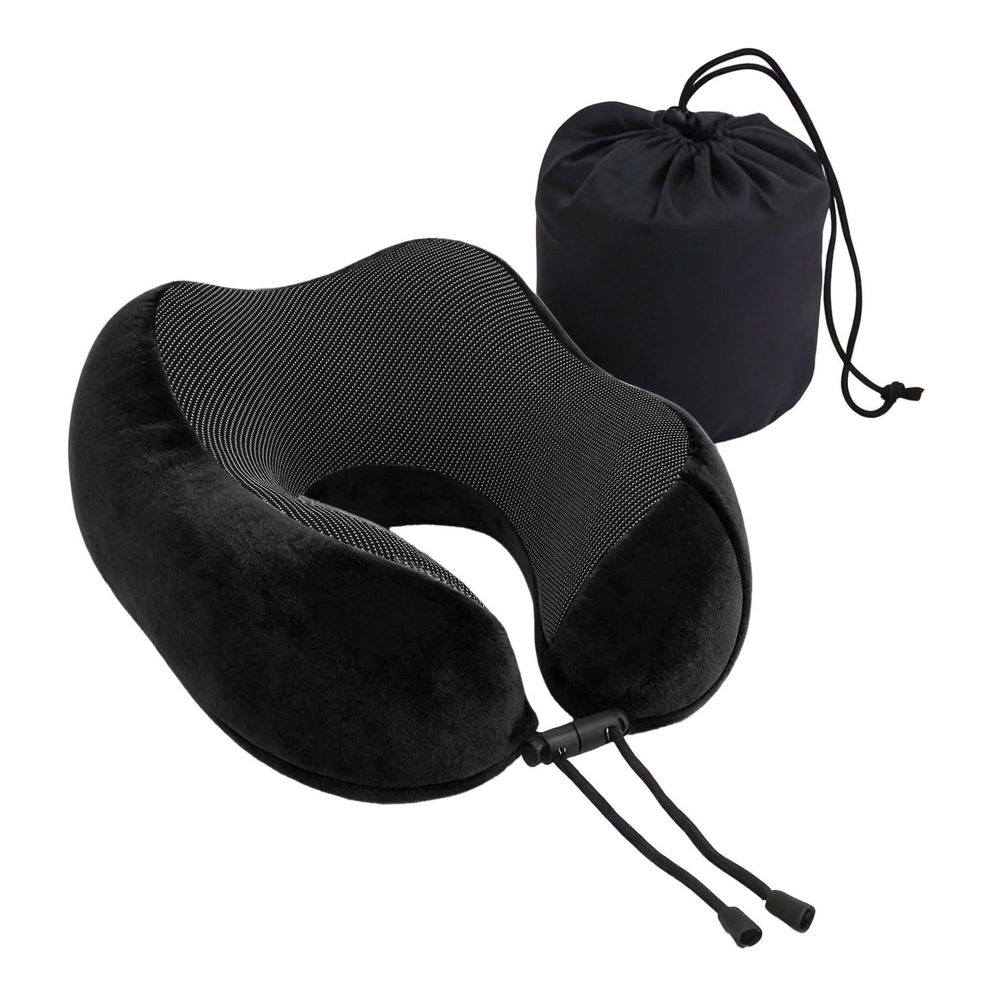 Wanderlite Travel Pillow for Airplanes Memory Foam Neck Pillows for Traveling, S