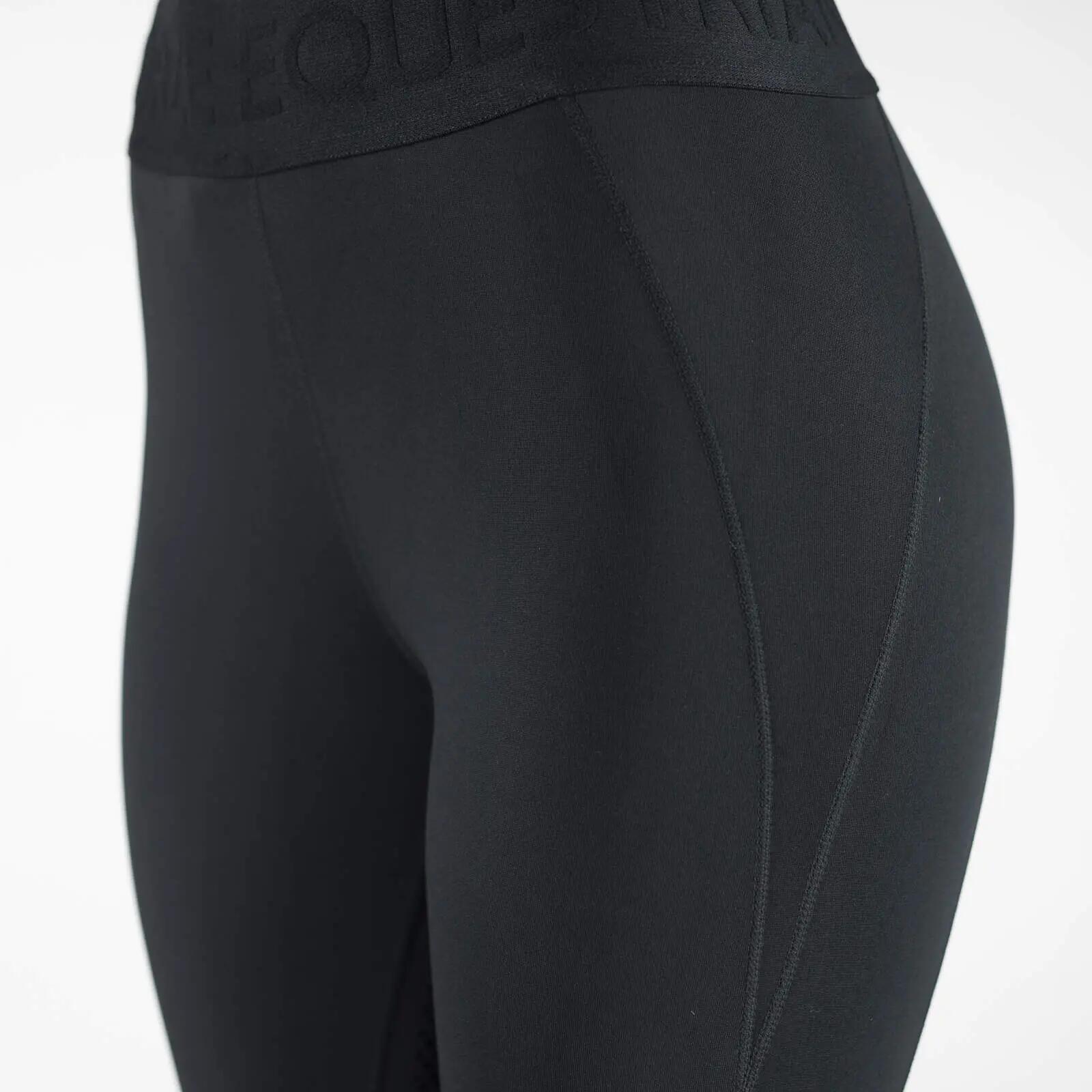 Leggings tuta da equitazione a fondo pieno con silicone per donna Horze Madison 4/4
