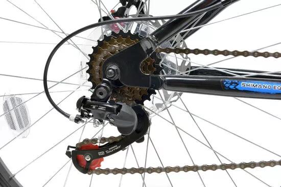 Basis 1 Full Suspension Mountain Bike - 26in Wheel - 18 Speed Black Blue 4/5
