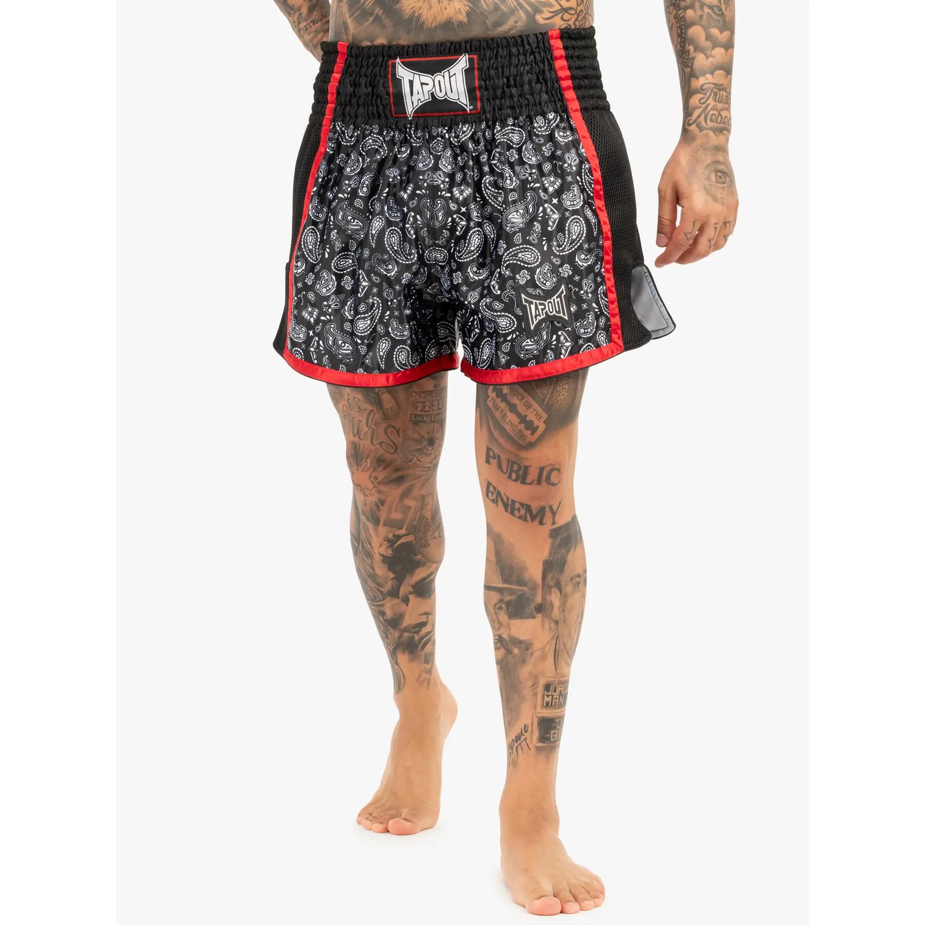 Short de boxeo tailandés Tapout Camino 2/6