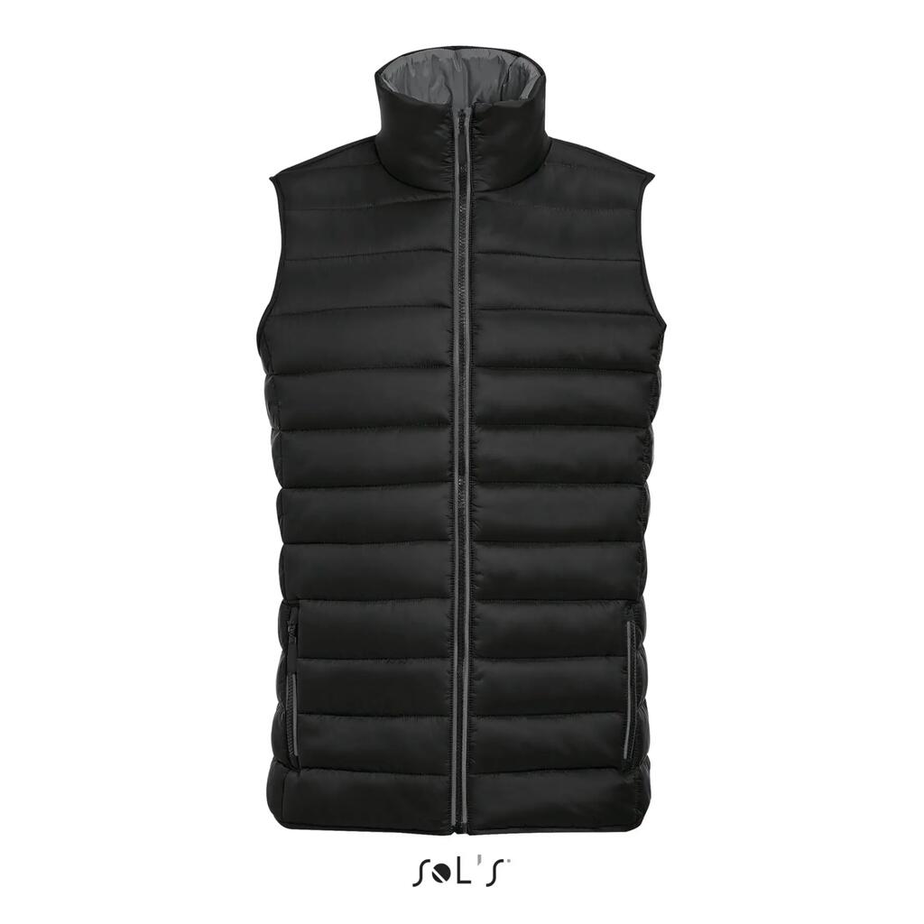 Sol's Wave Turtleneck Puffer Vest