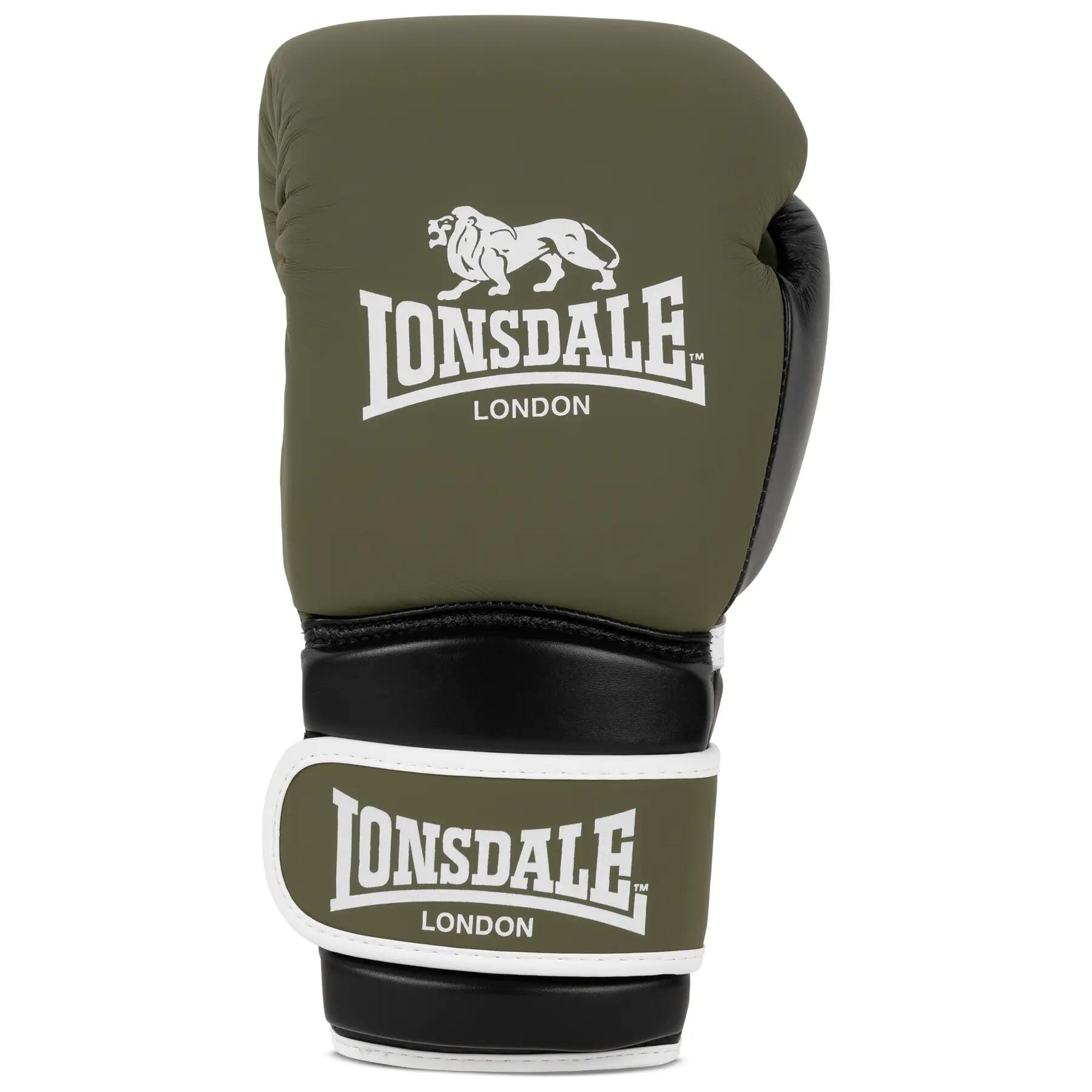 Kožené boxerské rukavice Lonsdale Barford 2/6