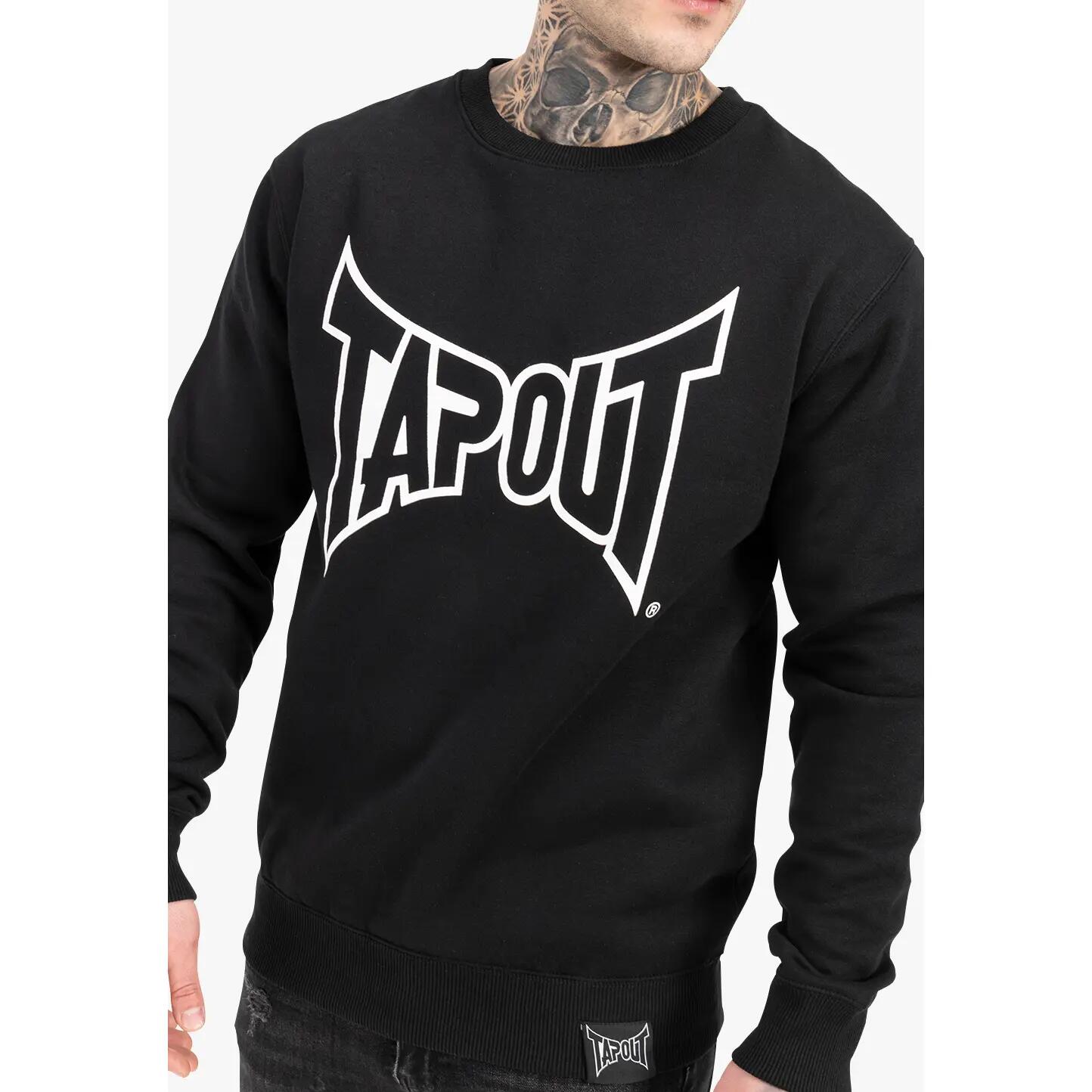 Regular fit hooded sweatshirt with round neck Tapout Marfa 4/5