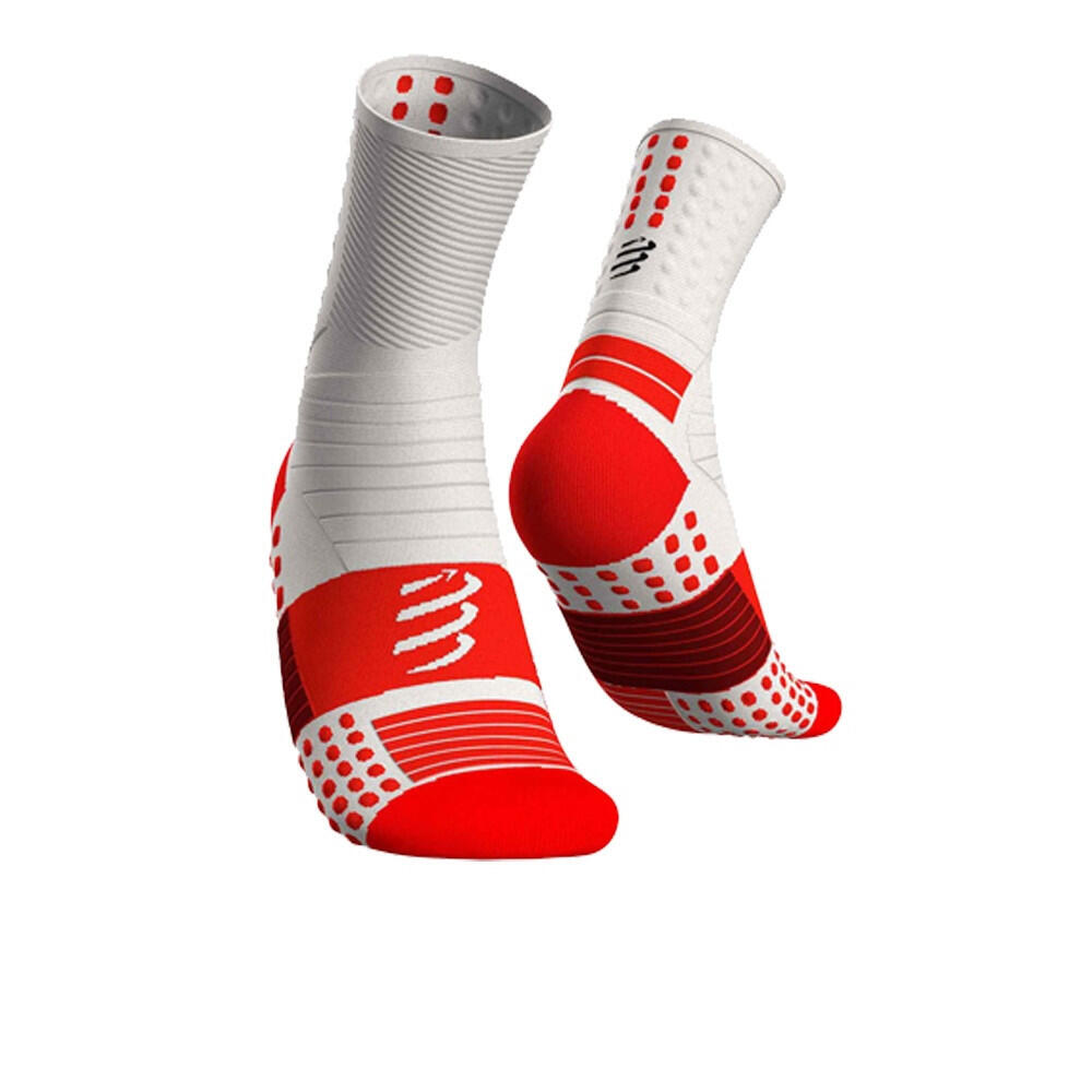 Calcetines Pro Marathon running Rojo Compressport 1/2