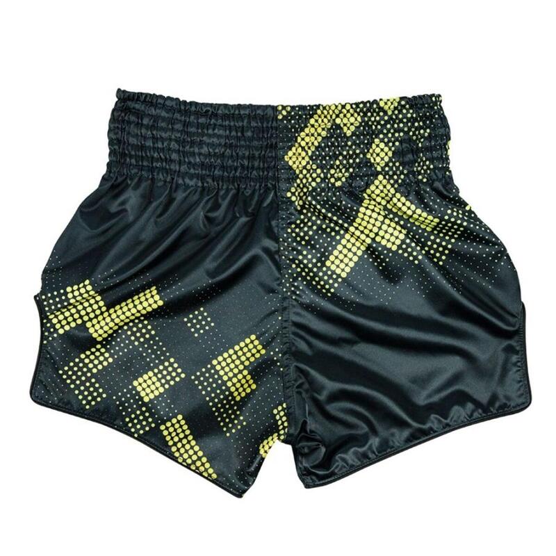 Pantaloni scurți de antrenament Fairtex Muay Thai S1931 Heart of Gold